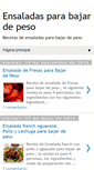 Mobile Screenshot of ensaladasparabajardepeso.com